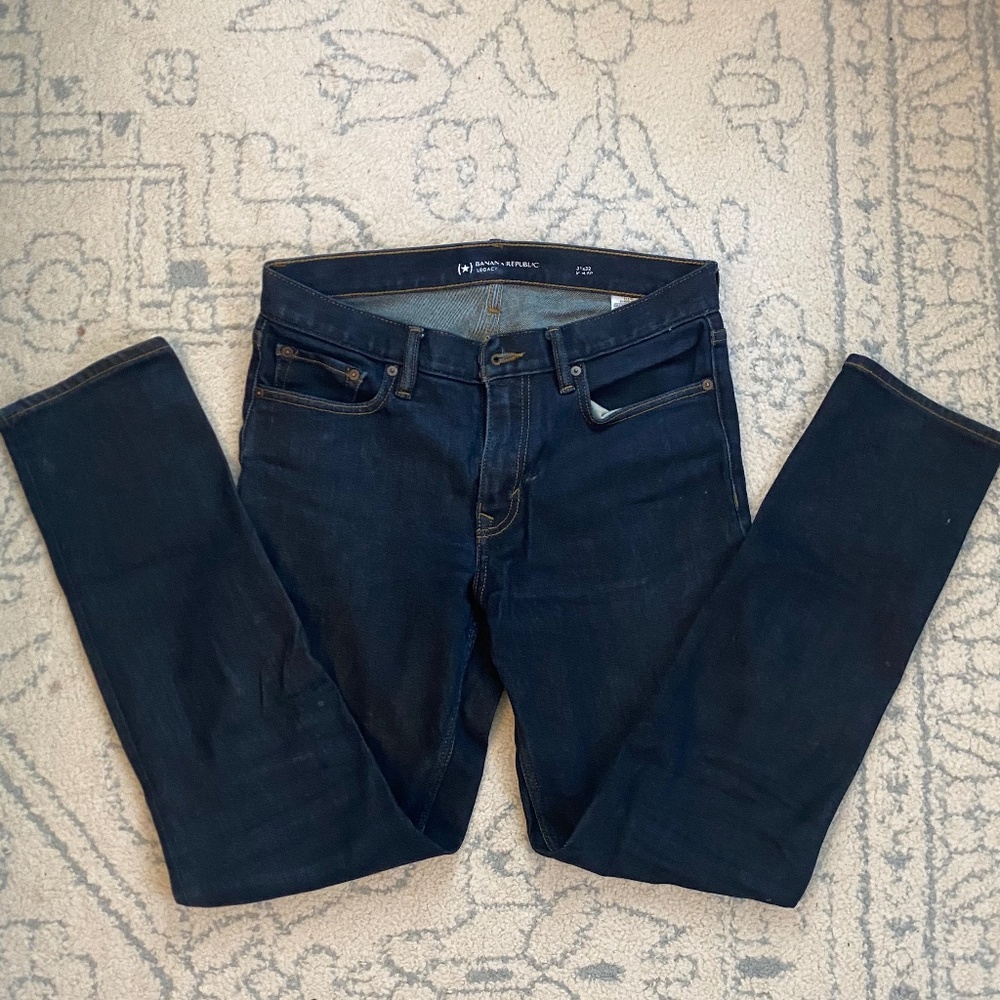 EUC Banana Republic Legacy Slim Fit Denim 31x32